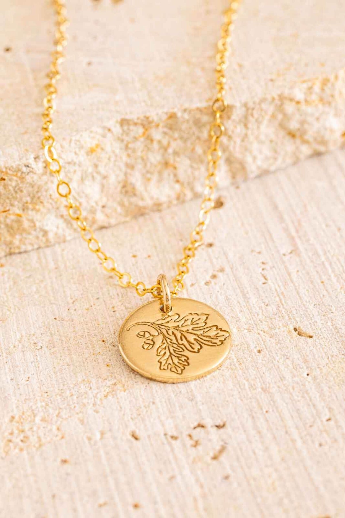 Oak Tree Pendant Necklace – 10 June to 7 July – Runaway Rosy