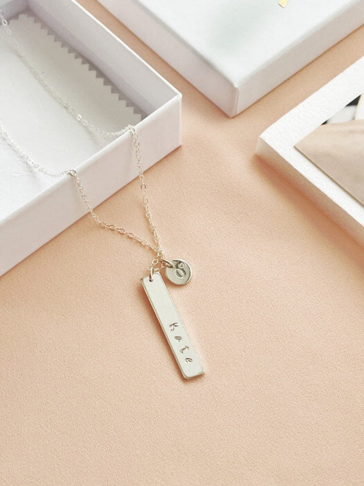 Sarina - Bar Pendant Necklace